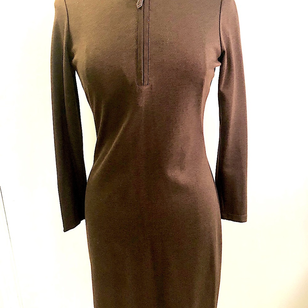 J.McGlaughlin Brown Knit Dress